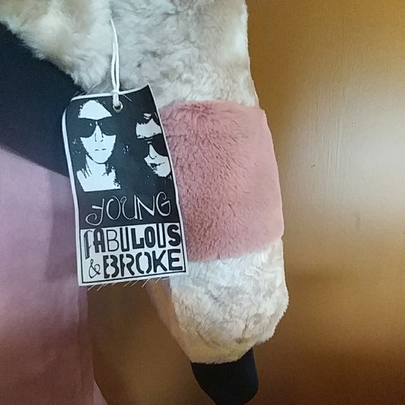 NWT YF&B Faux Fur jacket chubby topper - Picture 7 of 8